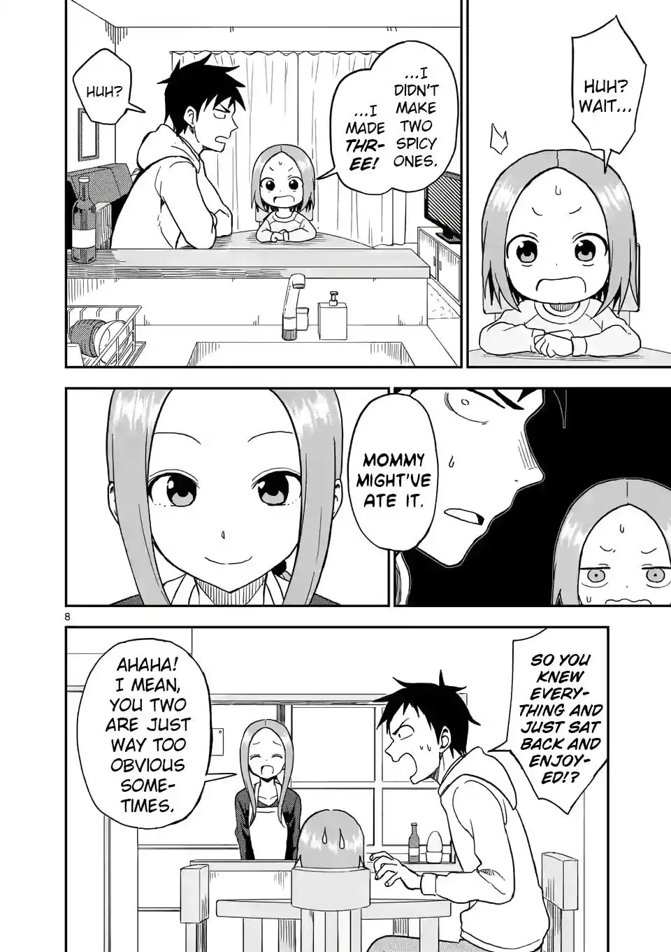 Karakai Jouzu no (Moto) Takagi-san Chapter 67 8